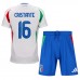 Maillot de foot Italie Bryan Cristante #16 Extérieur vêtements enfant Europe 2024 Manches Courtes (+ pantalon court)